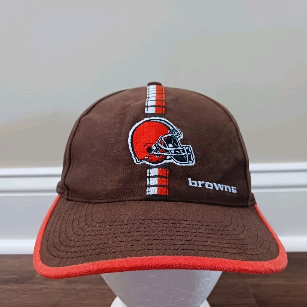 Cleveland‎ Browns  Logo Athletic Hat Cap Vintage NFL Pro Line Adjustable Brown